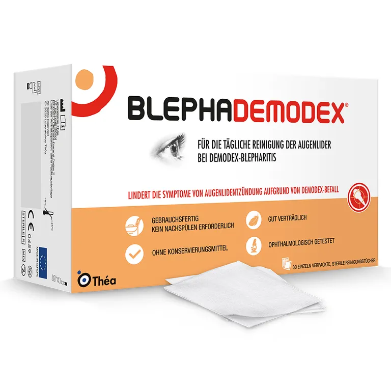 shopapotheke BLEPHADEMODEX sterile Reinigungstücher