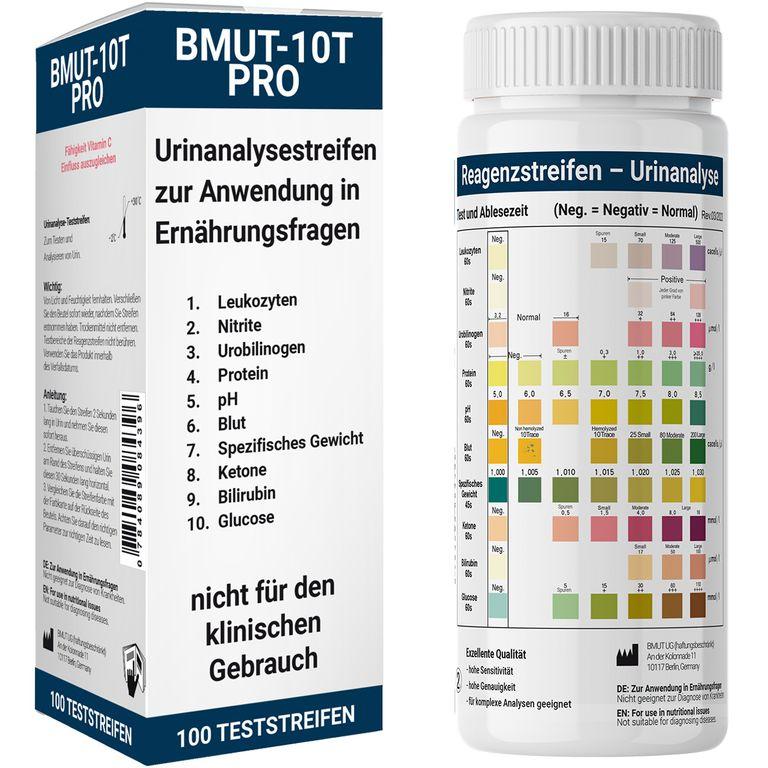 shopapotheke BMUT 10in1 Gesundheitstest Urintest in Ernährungsfragen