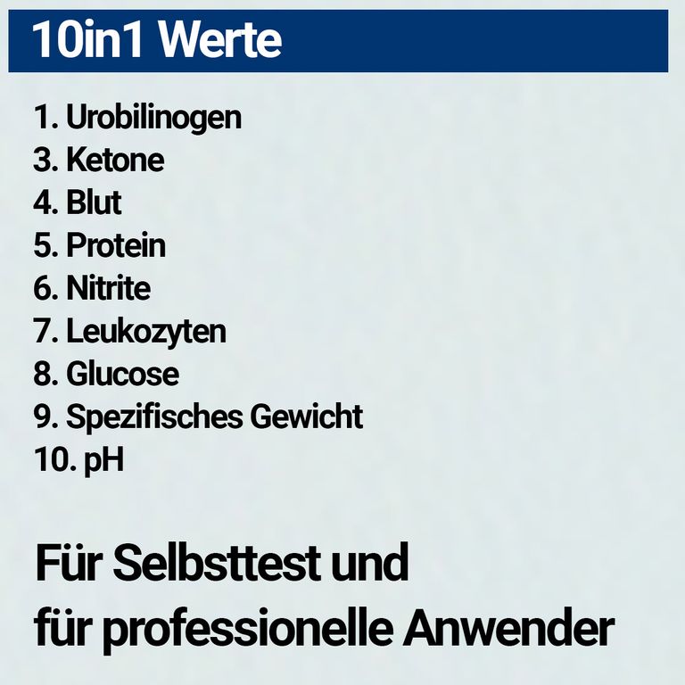 Shopapotheke BMUT Gesundheitstest Urin 10 Parameter
