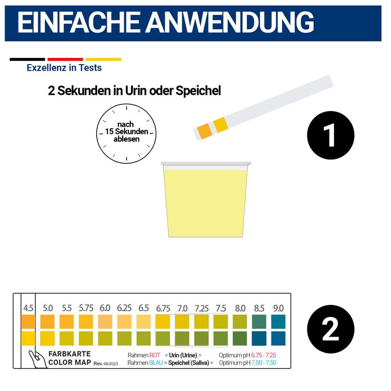 Shopapotheke BMUT PH Teststreifen Für Urin & Speichel