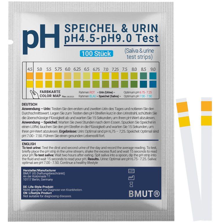 shopapotheke BMUT pH Teststreifen für Urin & Speichel