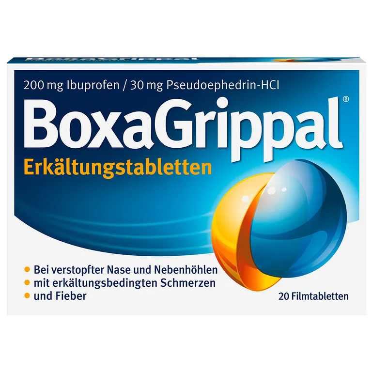 shopapotheke BoxaGrippal® Erkältungstabletten 200 mg / 30 mg