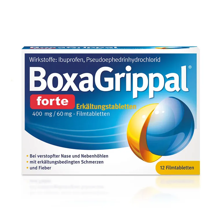 shopapotheke BoxaGrippal® forte Erkältungstabletten