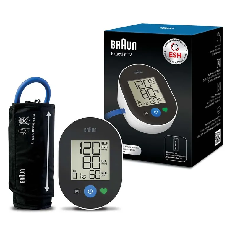 shopapotheke BRAUN Blutdruckmessgerät ExactFit2 Oberarm