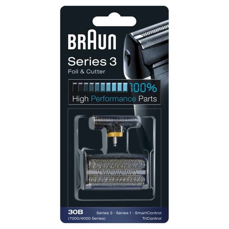 Shopapotheke Braun - Ersatzscherkopf "Series 3 - 30B" In Schwarz