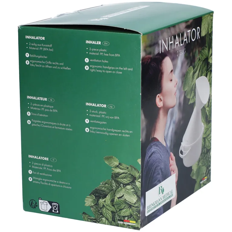 Shopapotheke Brinkmann® Inhalator Kunststoff Weiß
