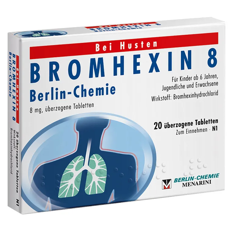 shopapotheke BROMHEXIN 8 Berlin-Chemie 8 mg Dragees