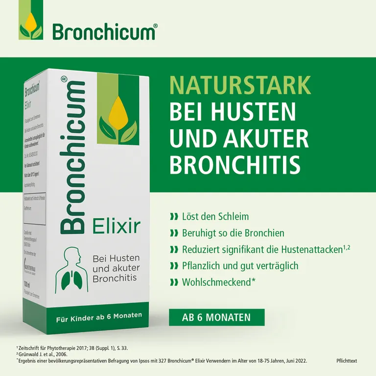 Shopapotheke Bronchicum Elixir - Hustensaft Bei Akuter Bronchitis Und Husten