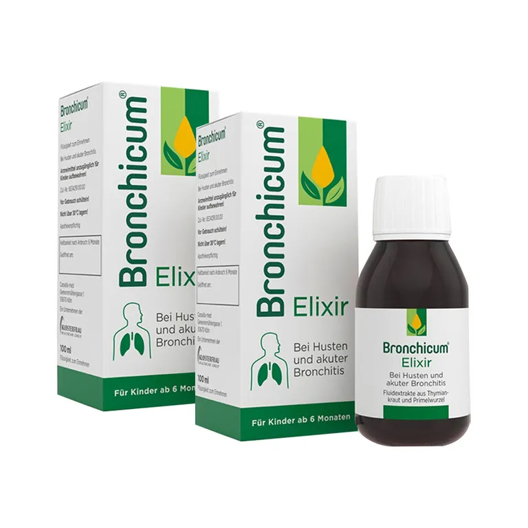shopapotheke Bronchicum Elixir - Hustensaft bei akuter Bronchitis und Husten