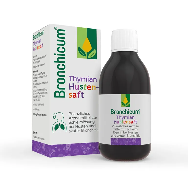 shopapotheke Bronchicum Thymian Hustensaft - Pflanzlicher Hustenlöser geeignet für Säuglinge