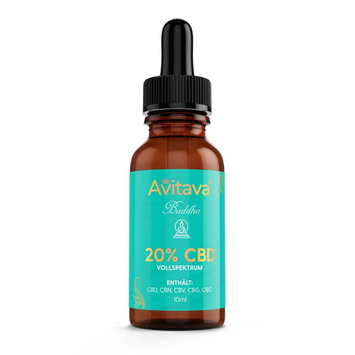 shopapotheke Buddha - 20% CBD Öl 2000 mg Vollspektrum in MCT mit Sprühkopf