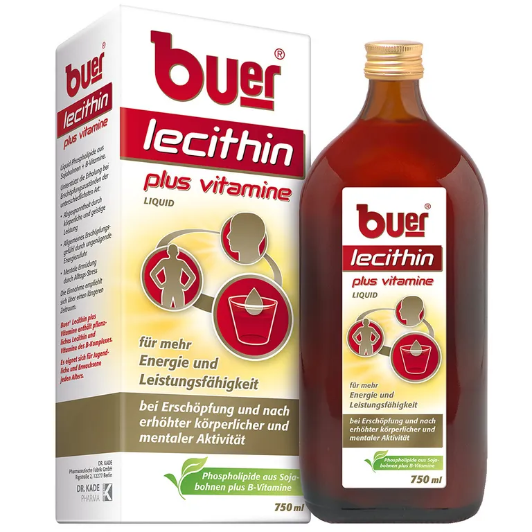 shopapotheke Buer Lecithin plus Vitamine - bei Erschöpfung und nach erhöhter körperlicher und mentaler Aktivität