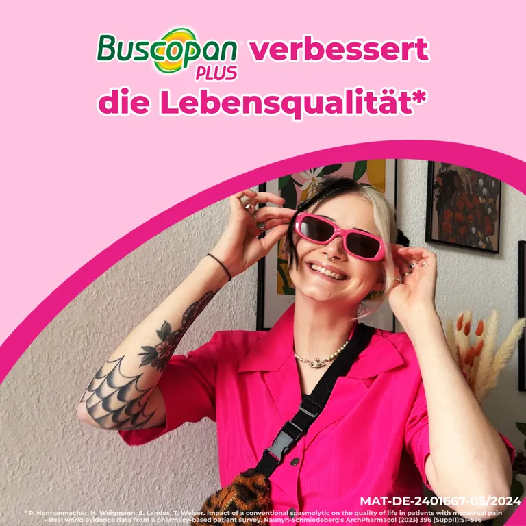 Shopapotheke Buscopan PLUS Bei Regelschmerzen - Jetzt 10% Mit Dem Code Nattermann10 Sparen*