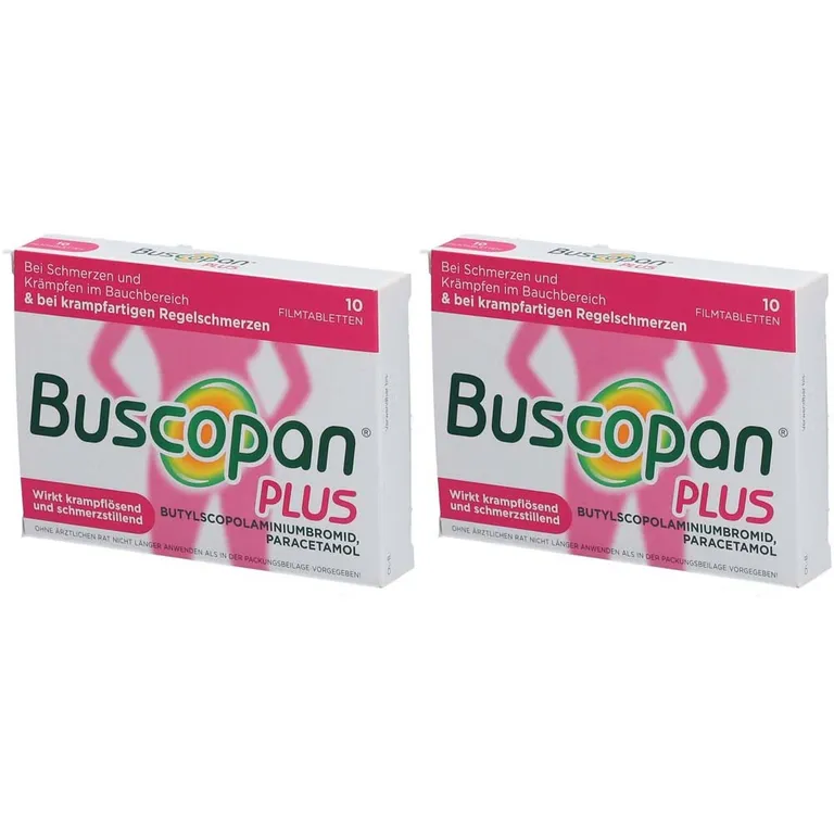 shopapotheke Buscopan Plus - Jetzt 10% mit dem Code nattermann10 sparen*