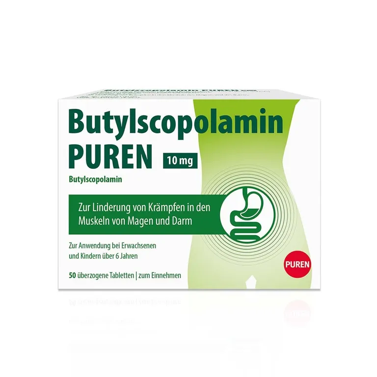 shopapotheke Butylscopolamin PUREN 10 mg überzogene Tabletten