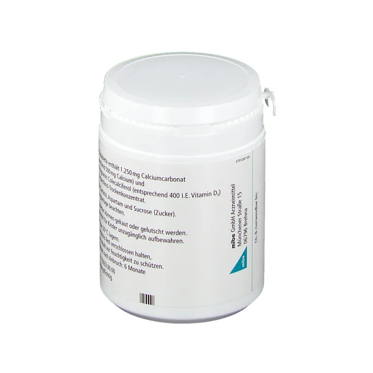 Shopapotheke Calcilac® Kautabletten 500 Mg/400 I.E