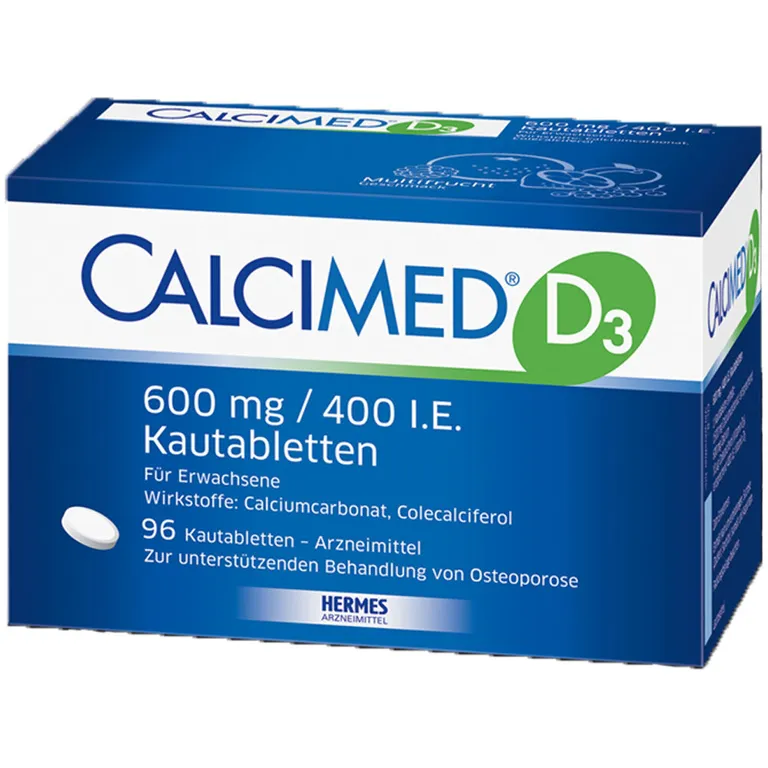 shopapotheke CALCIMED® D3 600 mg/400 I.E. Kautabletten