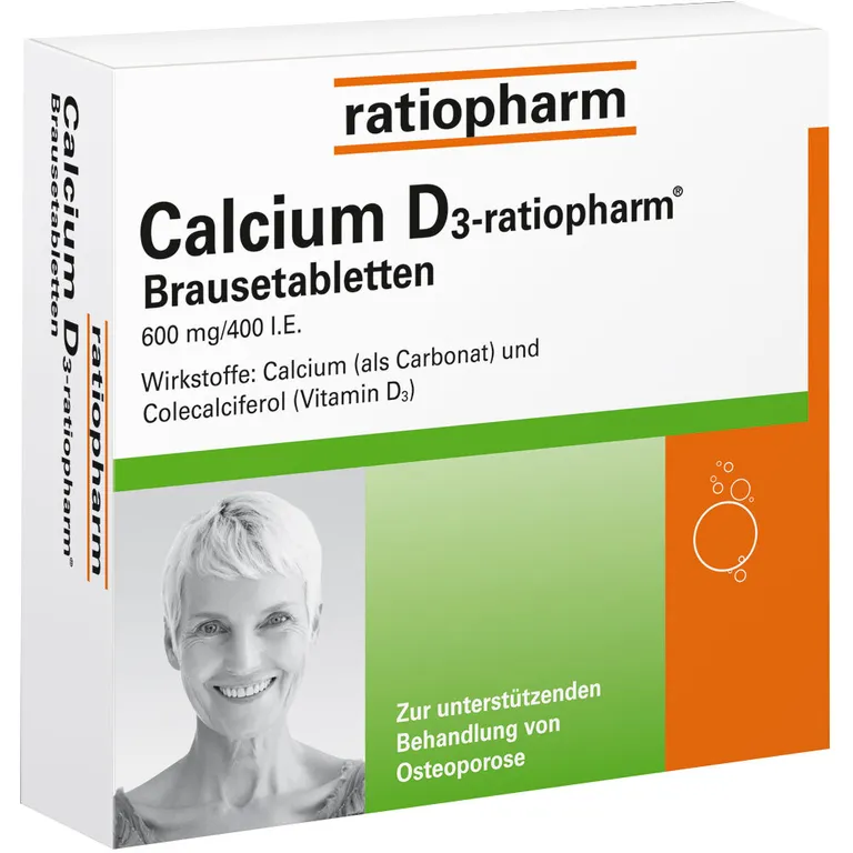 shopapotheke Calcium D3-ratiopharm® Brausetabletten