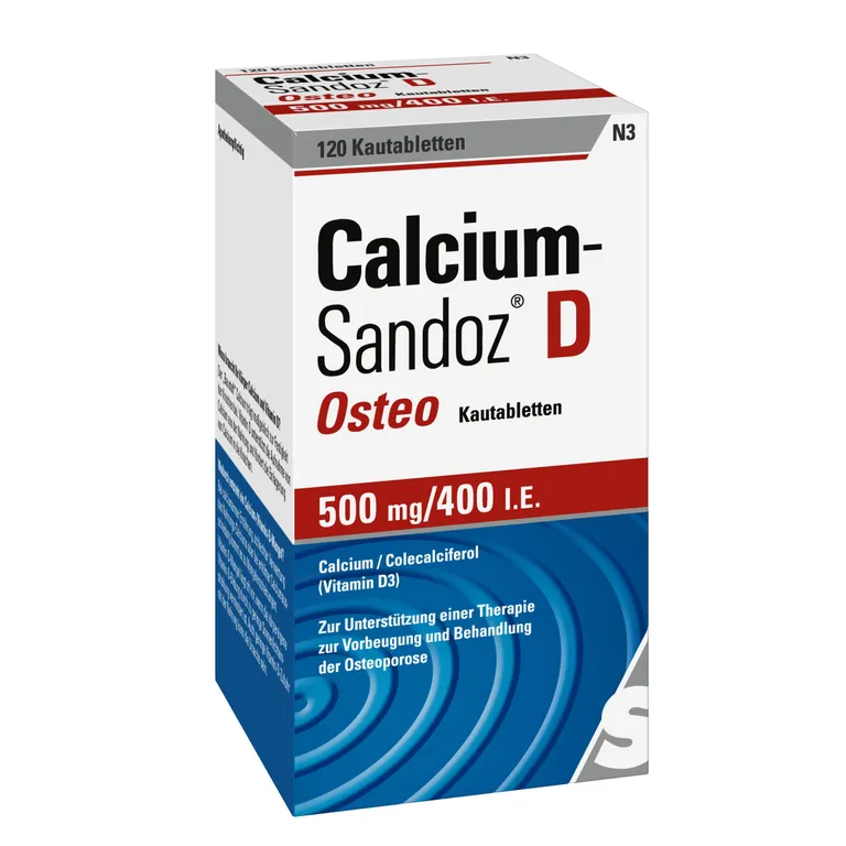 Shopapotheke Calcium-Sandoz® D Osteo 500 Mg/400 I.E
