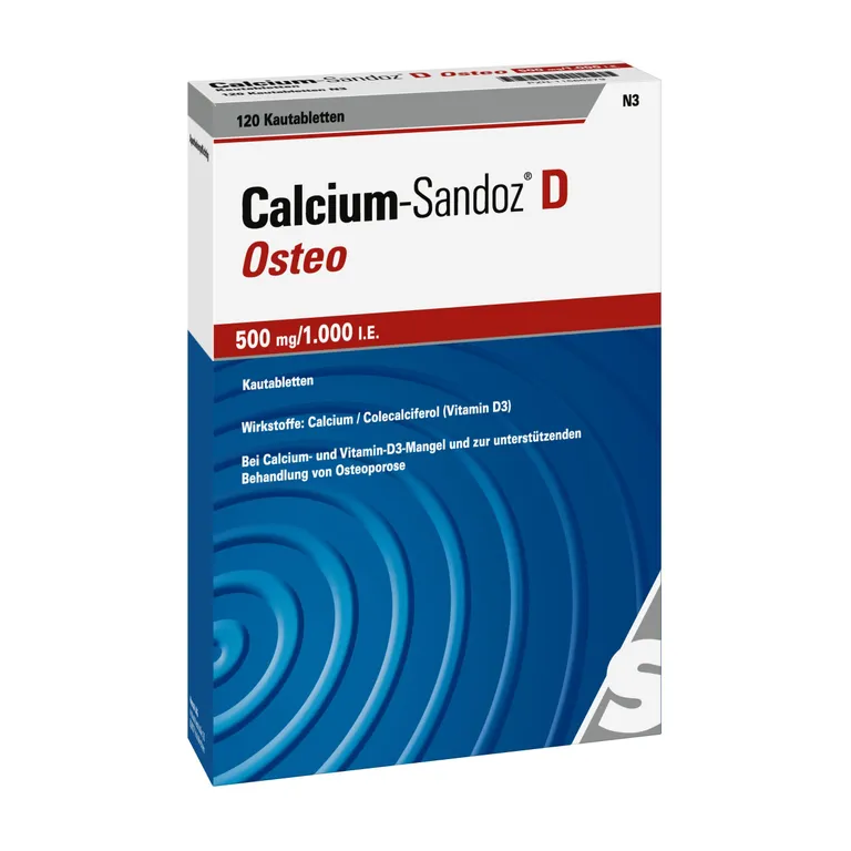 Shopapotheke Calcium-Sandoz® D Osteo 500mg/1.000 I.E