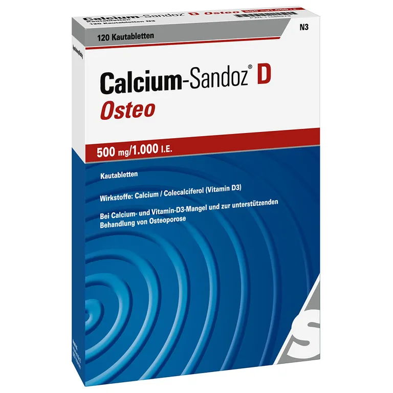 shopapotheke Calcium-Sandoz® D Osteo 500mg/1.000 I.E