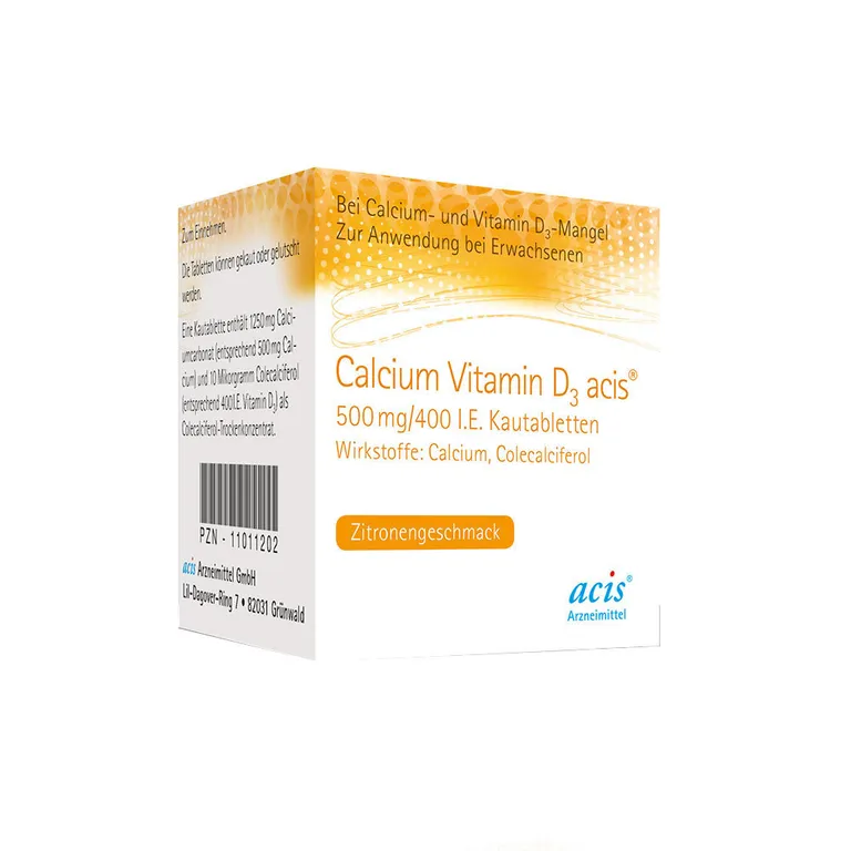 shopapotheke Calcium Vitamin D3 acis® 500 mg / 400 I.E