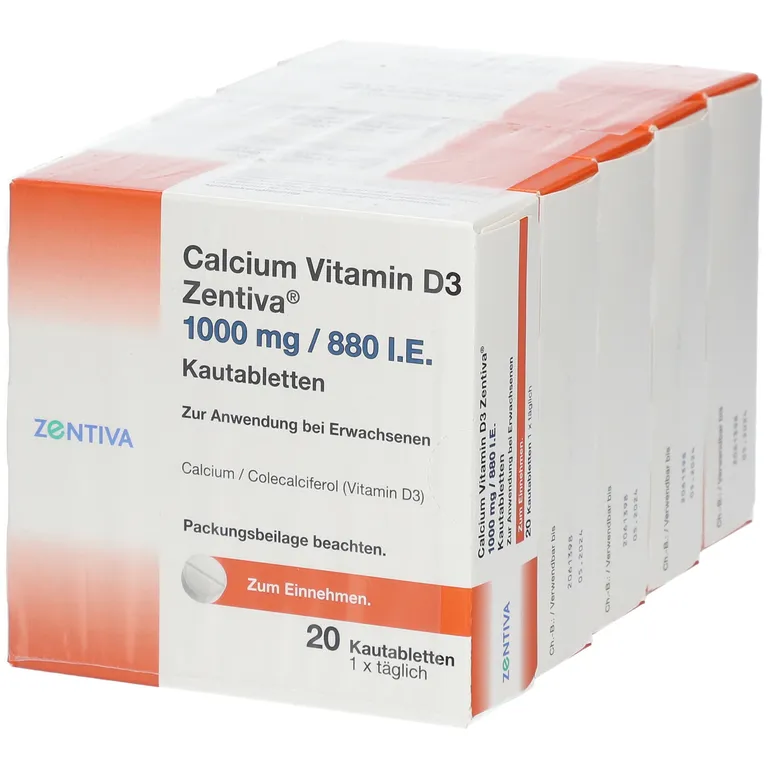 shopapotheke Calcium Vitamin D3 Zentiva® 1000 mg/880 I.E