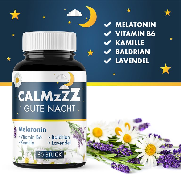 Shopapotheke CalmZzz Gute Nacht Melatonin Gummibärchen