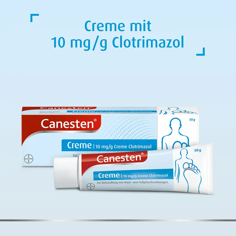 Shopapotheke Canesten® Creme Gegen Pilzerkrankungen An Haut & Füßen 50g