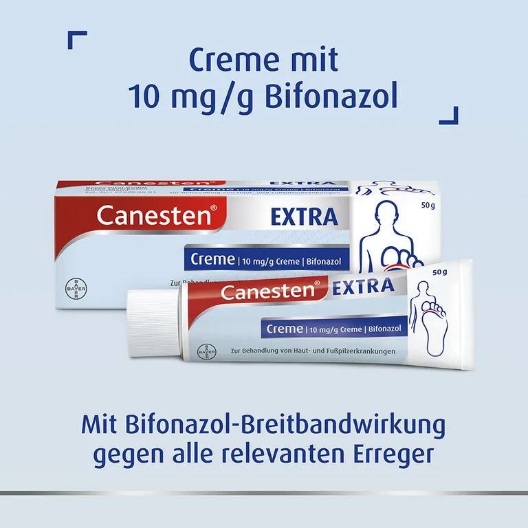 Shopapotheke Canesten® EXTRA Creme Gegen Haut- Und Fußpilzerkrankungen