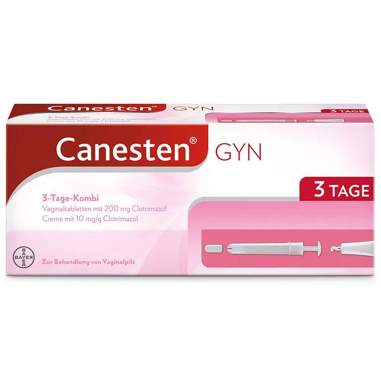 shopapotheke Canesten® GYN 3-Tage-Kombi zur effektiven Behandlung von Scheidenpilz