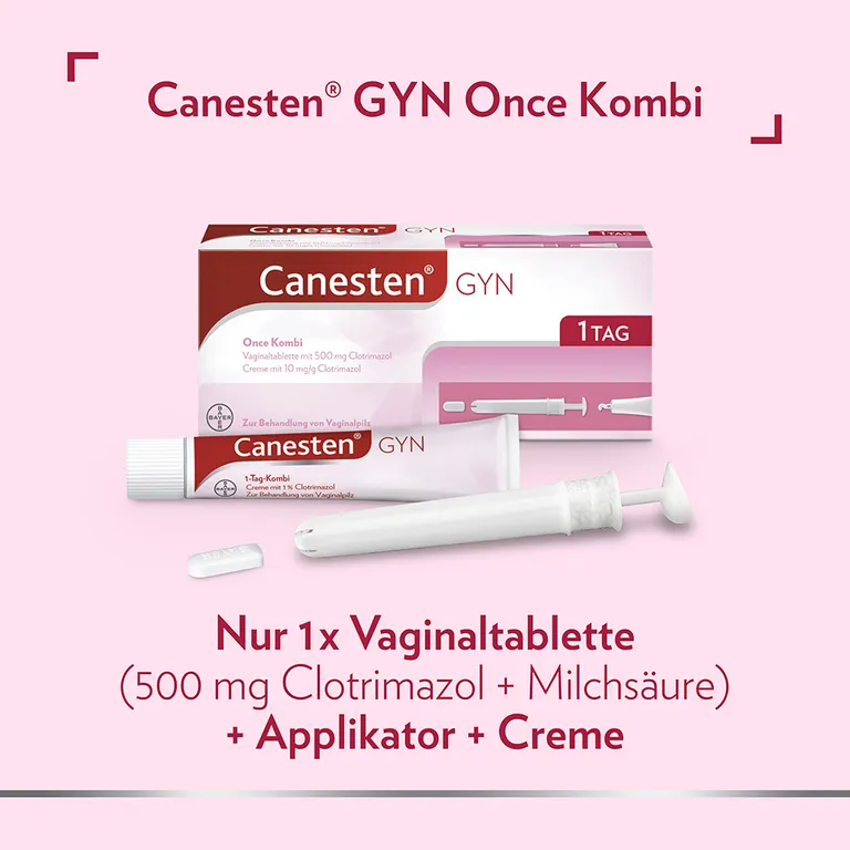 Shopapotheke Canesten® GYN Once Kombi Zur Behandlung Von Scheidenpilz