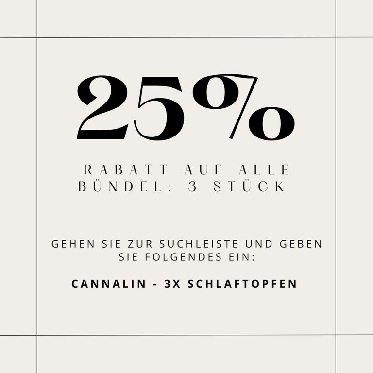 Shopapotheke Cannalin - Schlaftopfen Mit CBN Und Melatonin - 5%