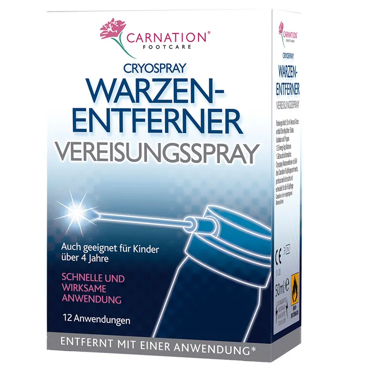 shopapotheke Carnation® Warzenentferner Vereisungsspray