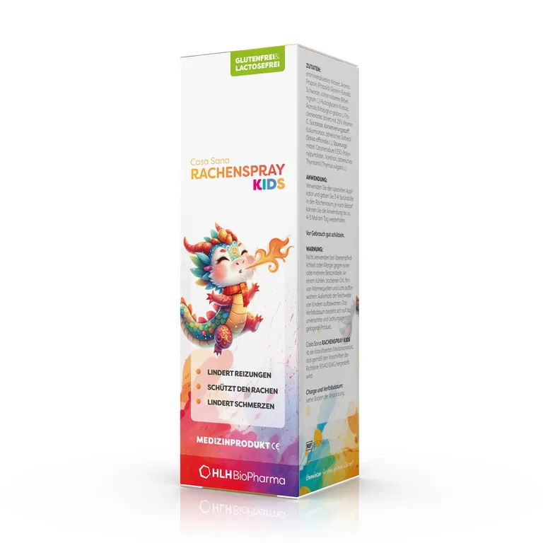 shopapotheke Casa Sana RACHENSPRAY KIDS - Mit Acerola schwarzer Johannisbeere Propolis Thymian- und Salbeiöl