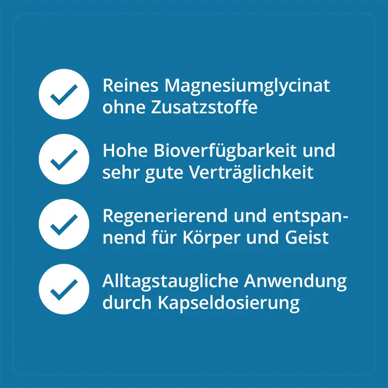 Shopapotheke Casida® Magnesiumglycinat Kapseln Vital