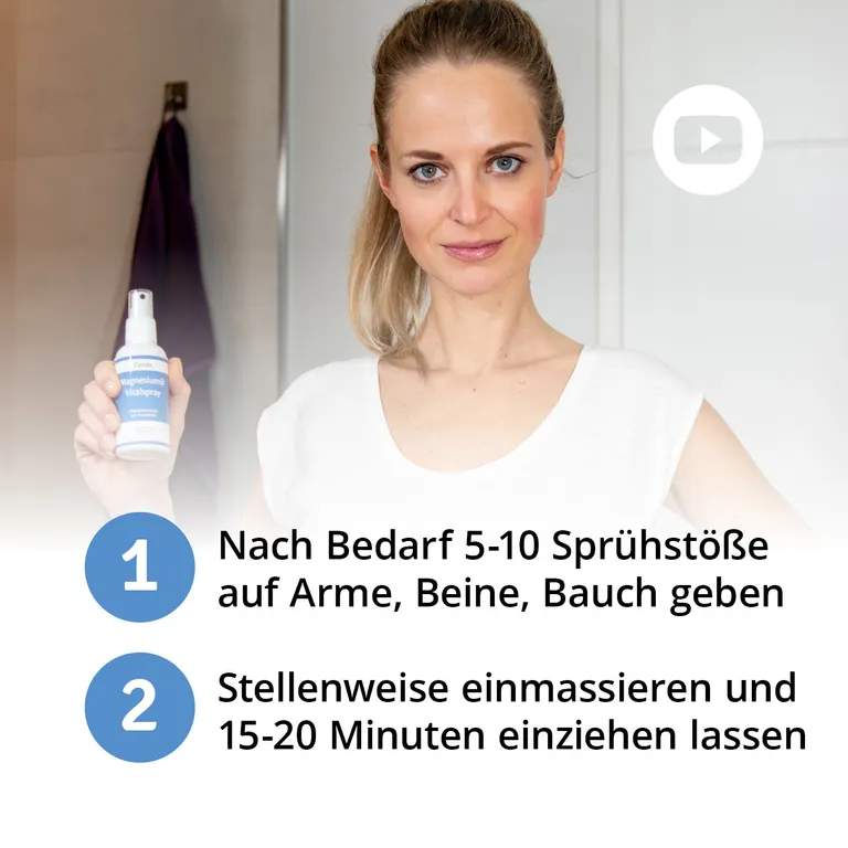 Shopapotheke Casida® Magnesiumöl Vitalspray Sensitiv