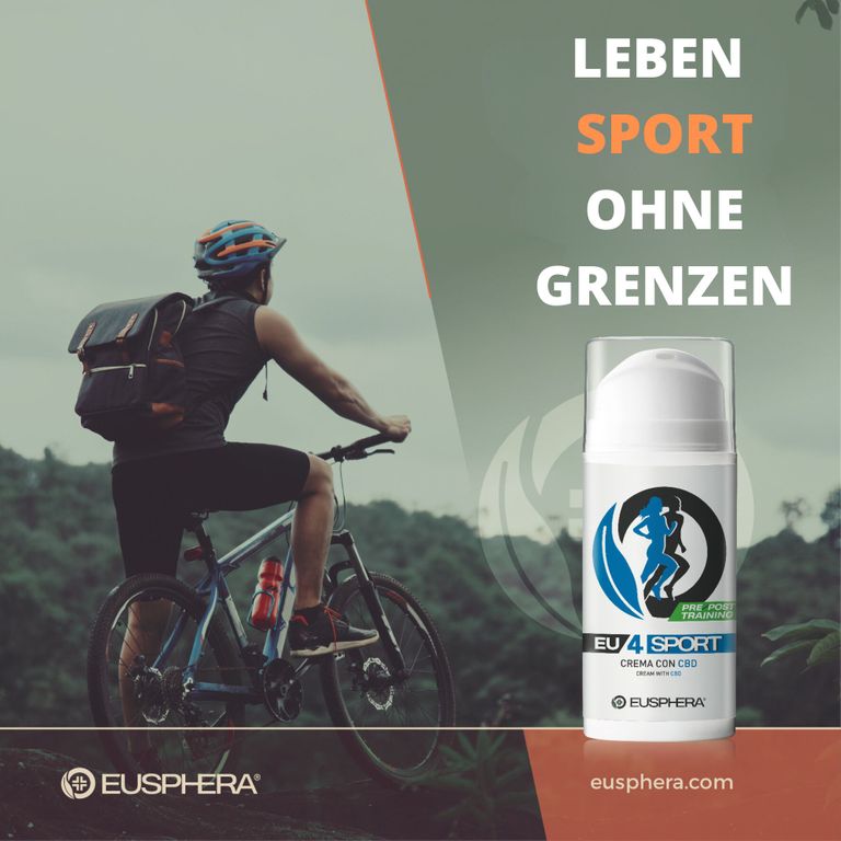 Shopapotheke CBD-Creme Zur Muskelerholung - EU4SPORT - Eusphera