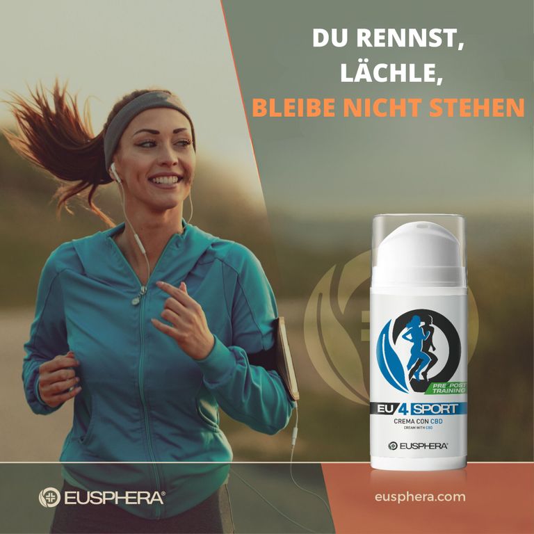 Shopapotheke CBD-Creme Zur Muskelerholung - EU4SPORT - Eusphera