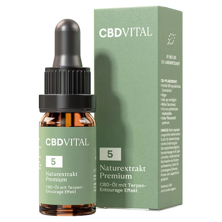 Shopapotheke CBD VITAL Naturextrakt Premium CBD Öl 5%