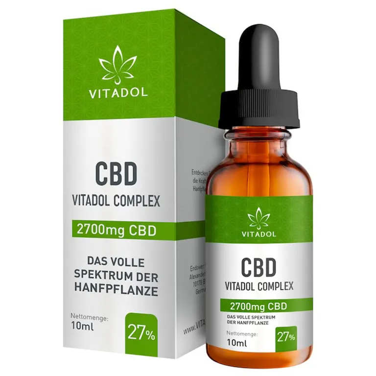 shopapotheke CBD27% Bio Hanfextrakt Öl - Vitadol Complex