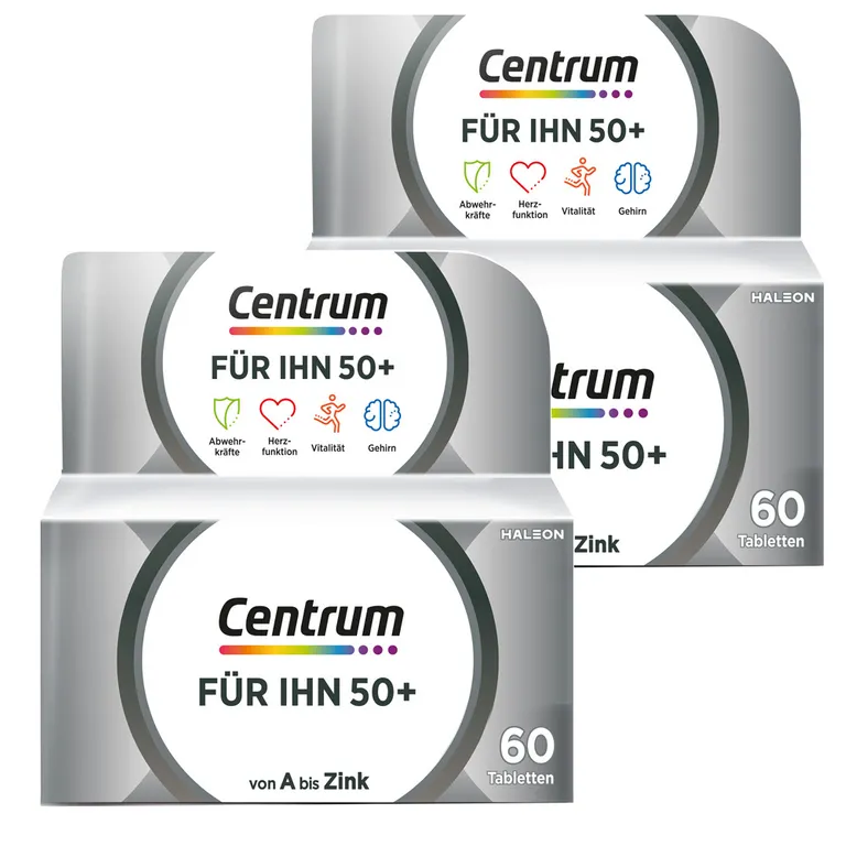 shopapotheke Centrum® Für Ihn 50+ 60 St. - Nahrungsergänzungsmittel