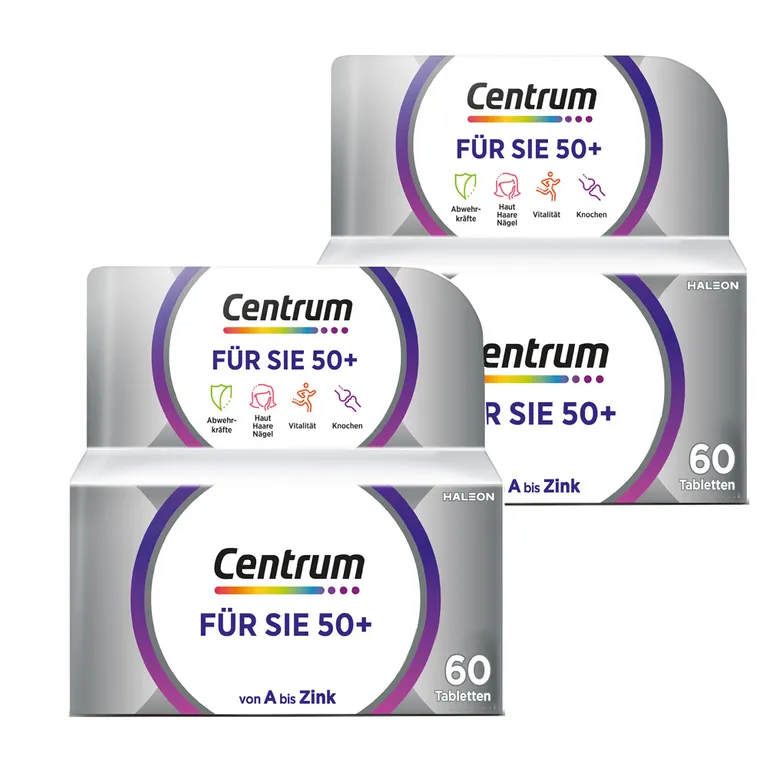shopapotheke Centrum® Für Sie 50+ Nahrungsergänzungsmittel