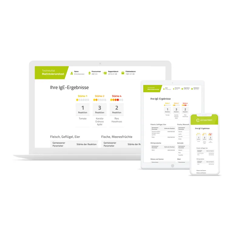Shopapotheke Cerascreen® Lebensmittel-Reaktionstest