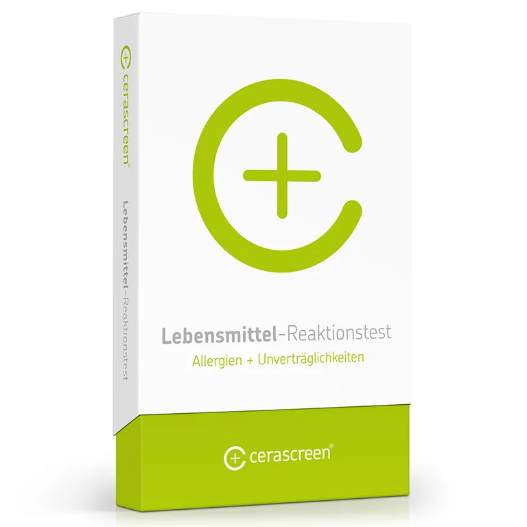 shopapotheke cerascreen® Lebensmittel-Reaktionstest