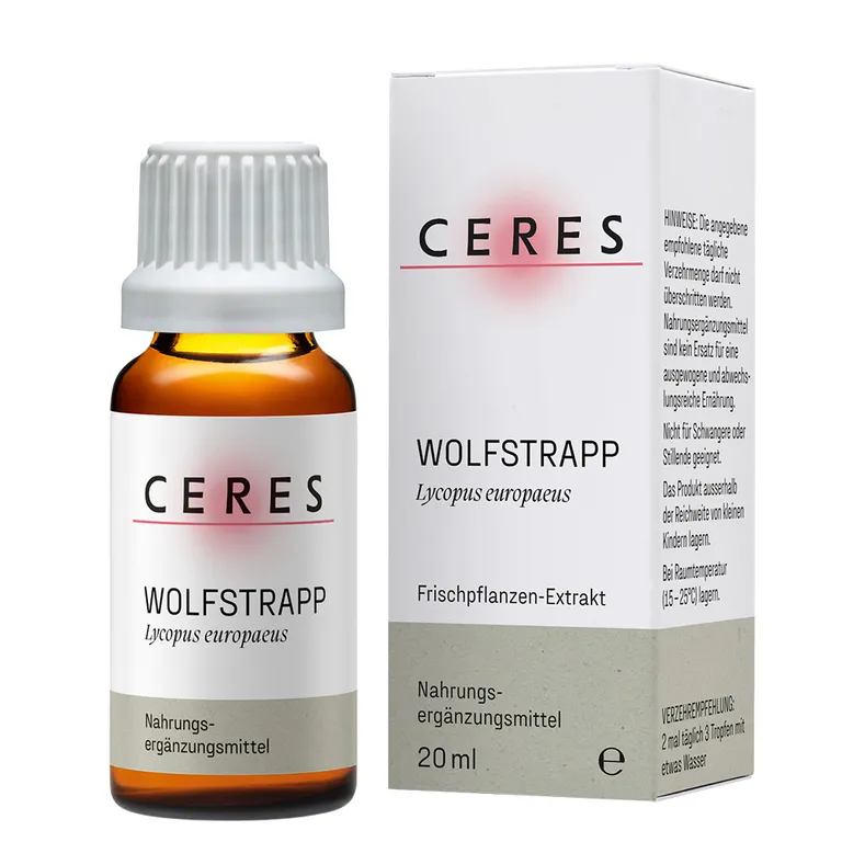 Shopapotheke CERES Wolfstrapp Lycopus Europaeus Extrakt Tropfen