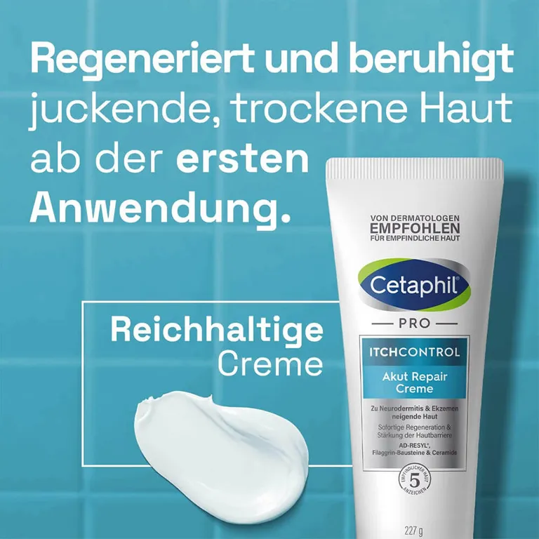 Shopapotheke CETAPHIL PRO ItchControl Akut Repair Creme Reduziert Symptome Bei Neurodermitis