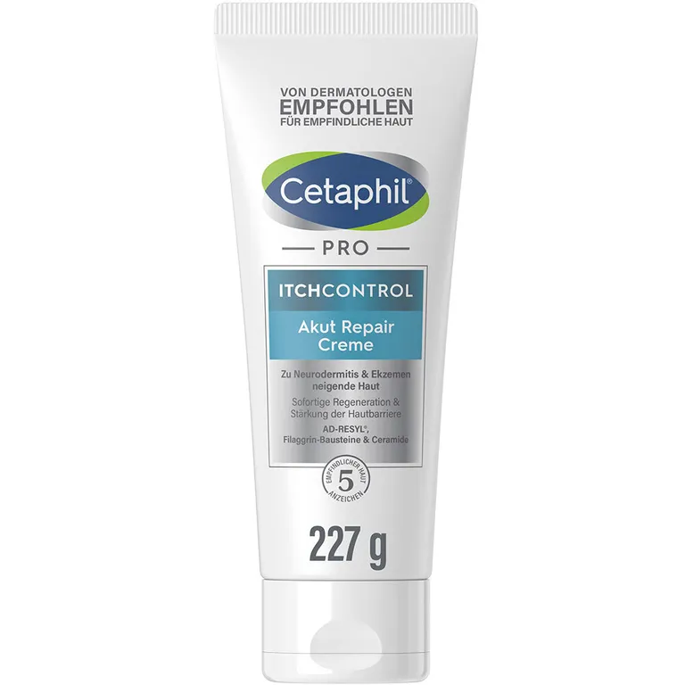 shopapotheke CETAPHIL PRO ItchControl Akut Repair Creme reduziert Symptome bei Neurodermitis