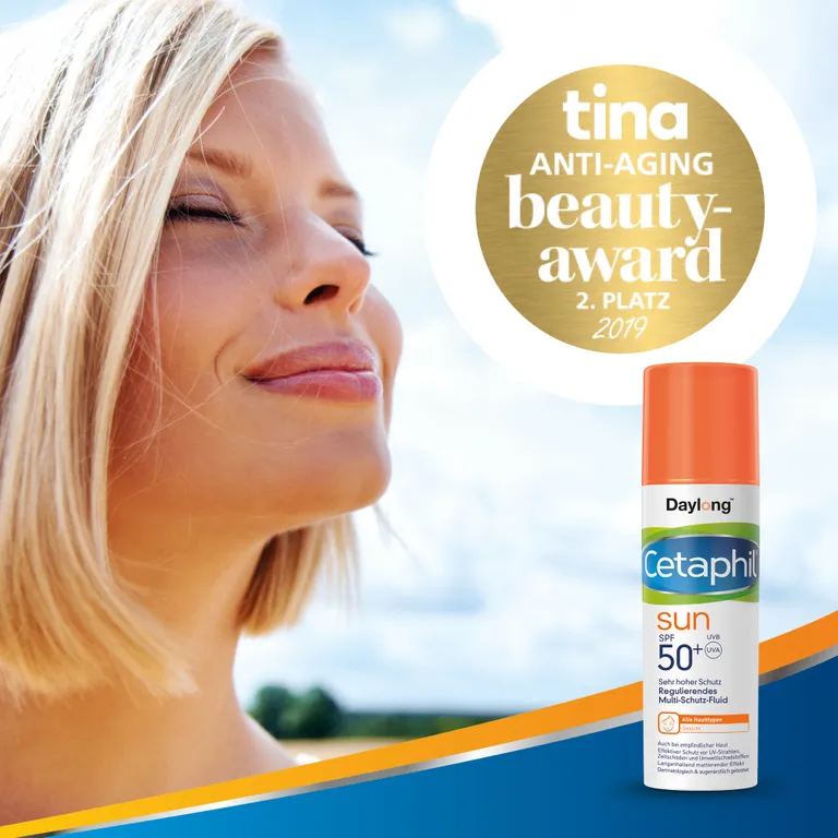 Shopapotheke CETAPHIL SUN Regulierendes Multi-Schutz-Fluid SPF 50+ Anti-Aging-Sonnenschutz