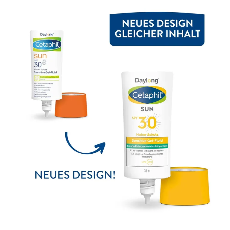 Shopapotheke CETAPHIL SUN Sensitive Gel-Fluid SPF 30 Extra-leichter Sonnenschutz Gesicht